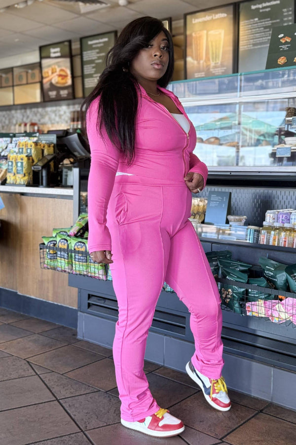 Solid Color Sports Set